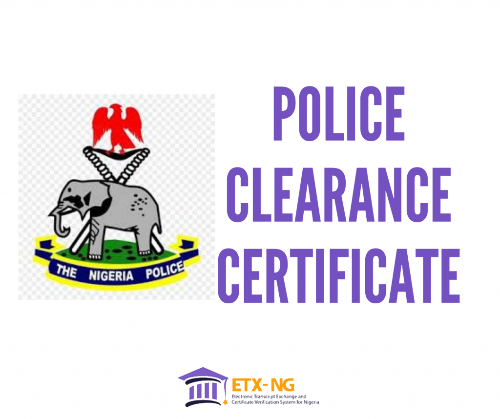 Police Clearance Certificate Online Storage - MyCredentials Arena